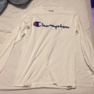 champion long sleeve tee